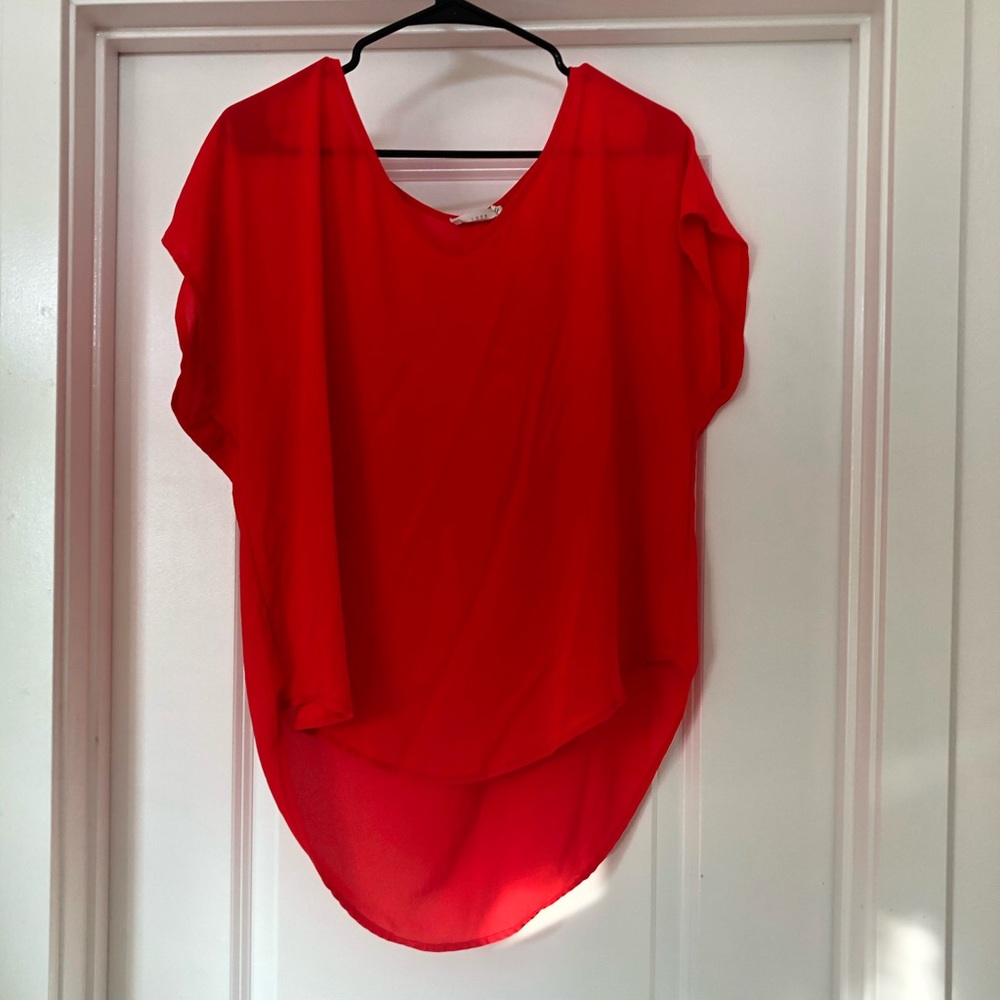 Red Lush Blouse